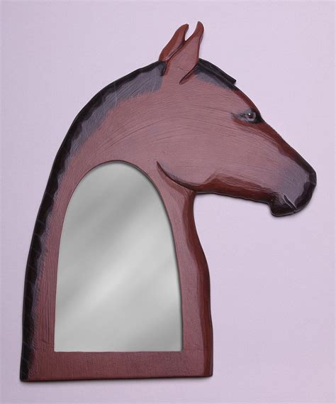horse mirror pose